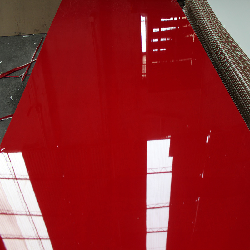 18mm high gloss acrylic melamine faced mdf board pet laminated mdf panels