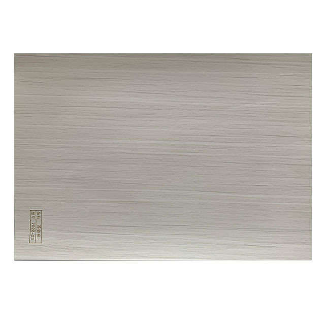 decorative laminated pvc melamine paper with glue for MDF