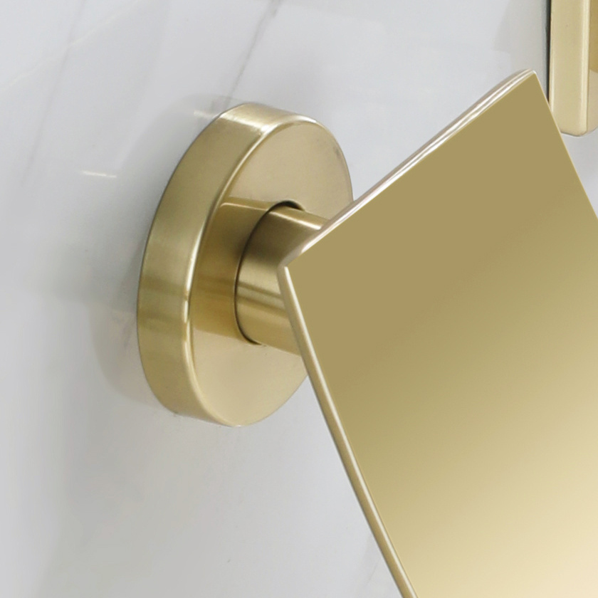 Luxury brushed gold waterfall bathtub faucets shower tub faucet set bathroom bath tub faucet