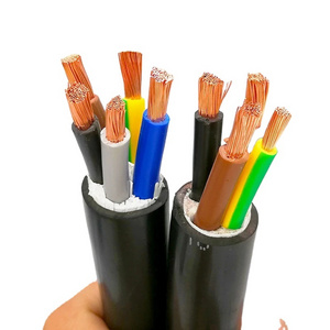 3 4 5 Multi Core 4mm 16mm 25mm 35mm Cable Flexible Electric Wire Power Cable