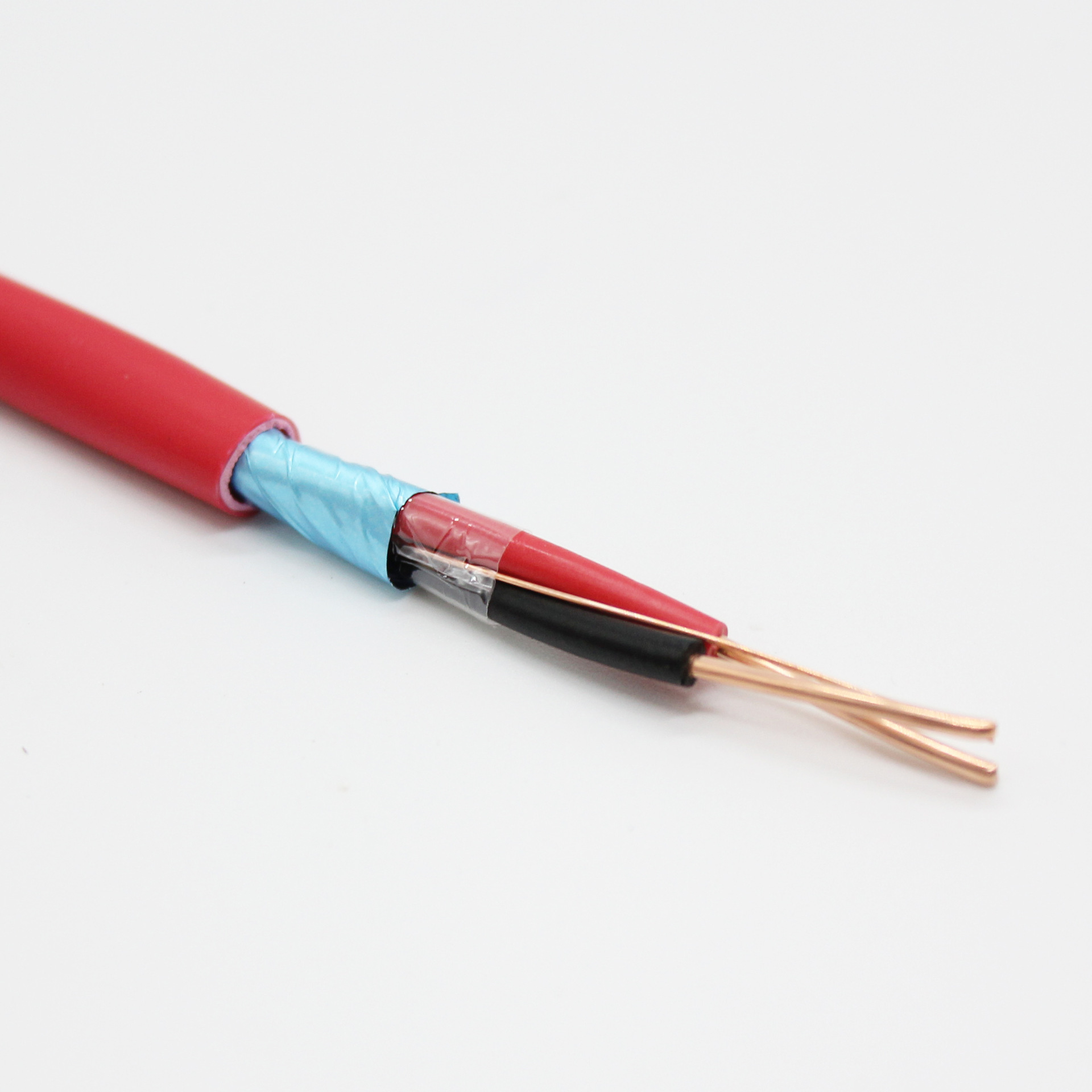 1.5mm Fire Resistant Cable 2cores Low Smoke Zero Halogen Cables Fire Alarm Cable