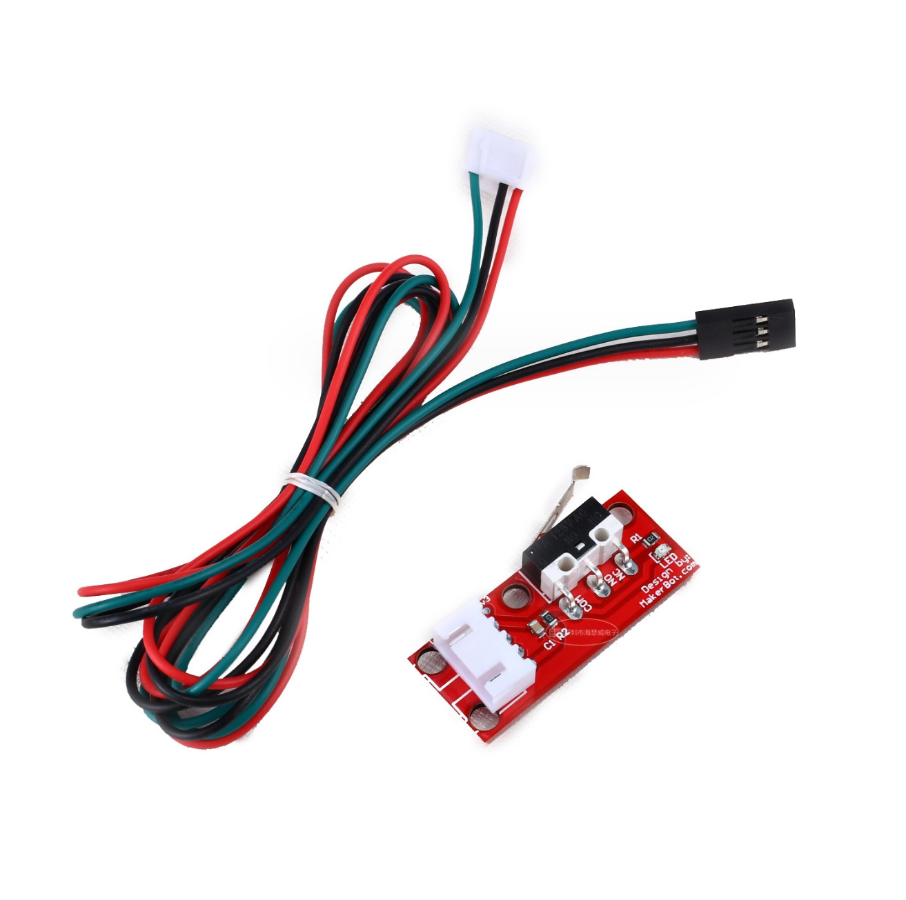 BIQU 3D Printer parts Mechanical Endstop switch without with the wheel For Reprap Ramps 1.4 Limit