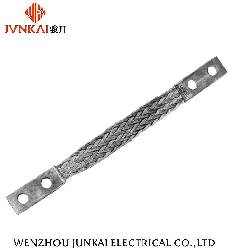 China Manufacturer hot sales Flat flexible copper braid connector for distribution box