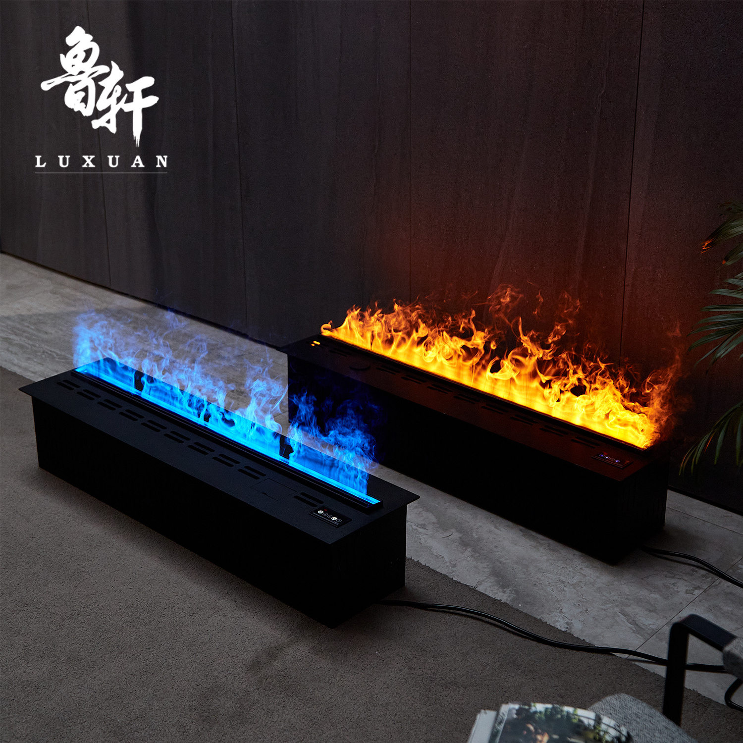 Hot Sale 3d water Vapor Steam Fireplace Smart Intelligent Electric Fireplaces Atomizing Fireplace For Home