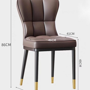 Wholesale for Dinning Chair Leisure Living Room Pu Chair Indoor Accent Chair 48hours ship dropship goods