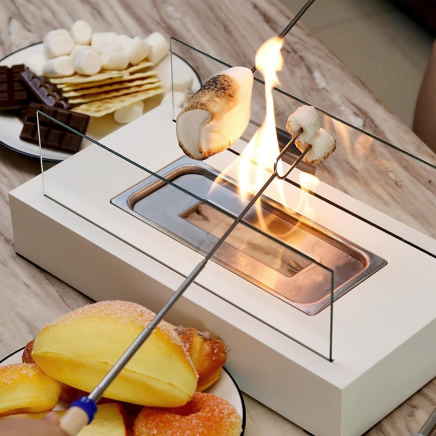 High Quality Tabletop Portable Ethanol Fireplace table top fireplace tabletop fire pit Alcohol patio Bioethanol Fireplace