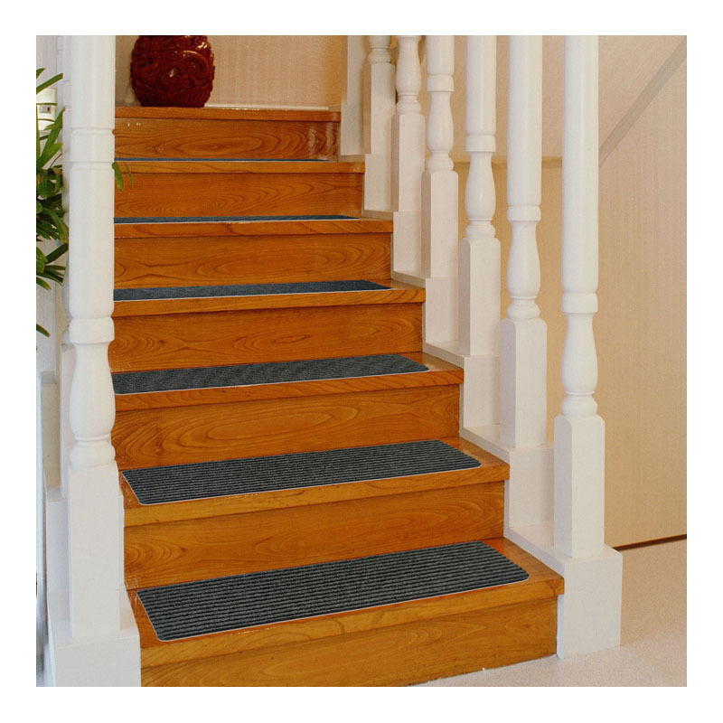 2022 New Product Anti Slip Stair Carpet Sticker Polyester Stair Cover Mat Indoor