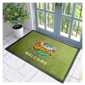 100%nylon Doormat With Heavy-duty rubber Backing Front Welcome Entrance Door Mats For Indoor Outdoor Mat