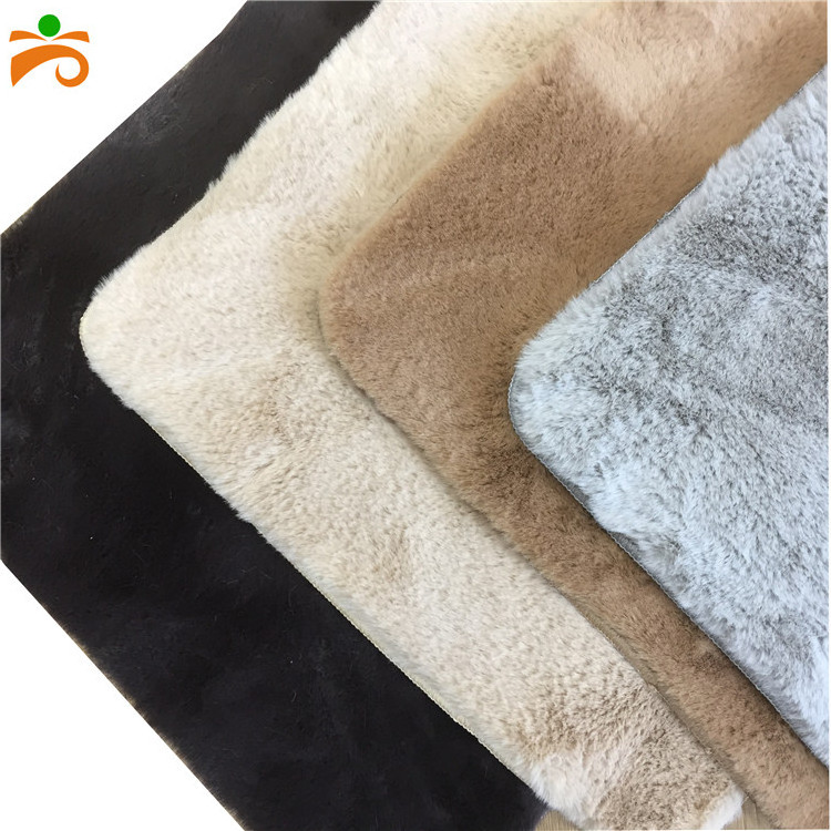 Bathroom use water absorbing fluffy door mat soft  mat