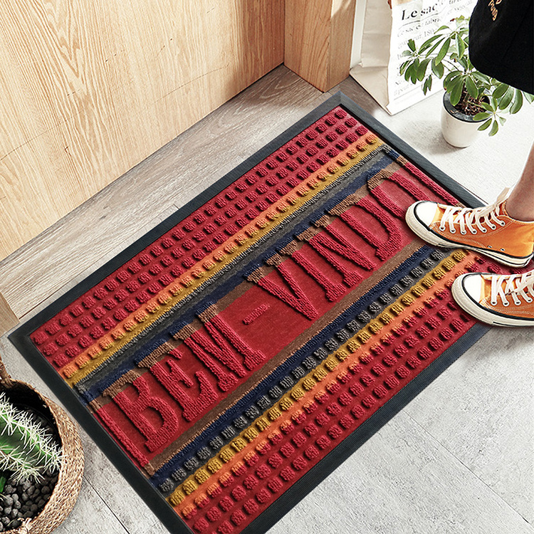 Home House Front Door Entry Doorway Welcome Entrance Floor Footmats Foot Mats