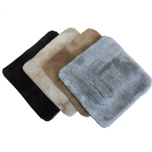 Bathroom use water absorbing fluffy door mat soft  mat