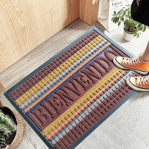 Home House Front Door Entry Doorway Welcome Entrance Floor Footmats Foot Mats