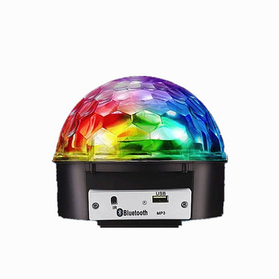 JK106 For stage dance Wireless Led crystal bluetooth speaker magic music ball light