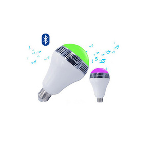 JK102 Home amplifier music bluetooth speaker with led bulb colourful lights