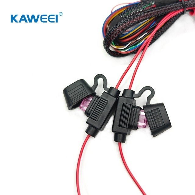 OEM customized cable assembly 4p 8p 10p 12p auto cable quality electronic wiring harness