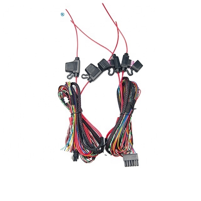 OEM customized cable assembly 4p 8p 10p 12p auto cable quality electronic wiring harness