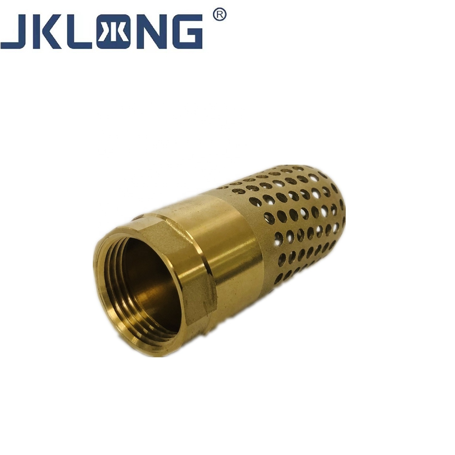 Brass Water Foot Valve Brass Spring Check Valve OEM&ODM Chinese Thread Factory Direct Female 1/2-2 Inches Standard Manual 404