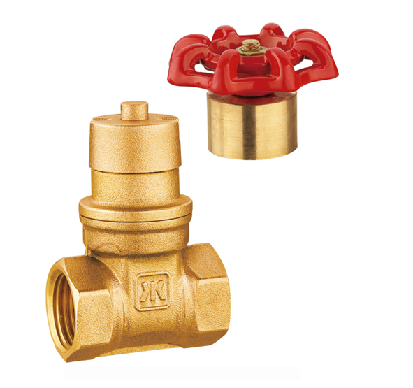 Excellent Quality Brass Magnetic Water Meter Lockable Ball Valve 3 Ways Ball Valve 1/4