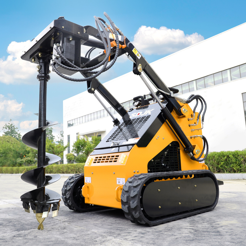 Free Shipping Skid Steer Loader Construction Machinery Epa Engine Loaders Mini Skid Steer Diesel Loader