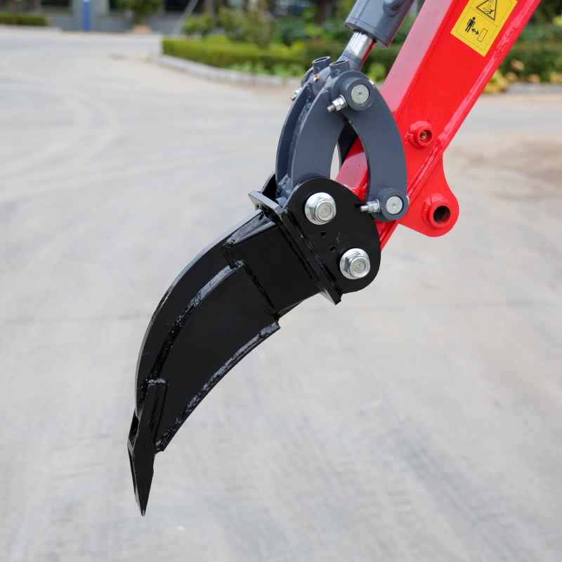 Chinese mini excavator Accessories auger tilting bucket apply to 1 ton 2 ton mini excavators