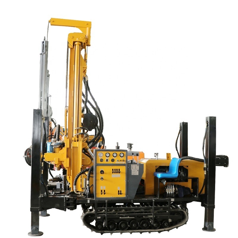 Good Price 200M Rotary Rig Drilling China Crawler Hydraulic Machine Water Well Drill Rig For Sale