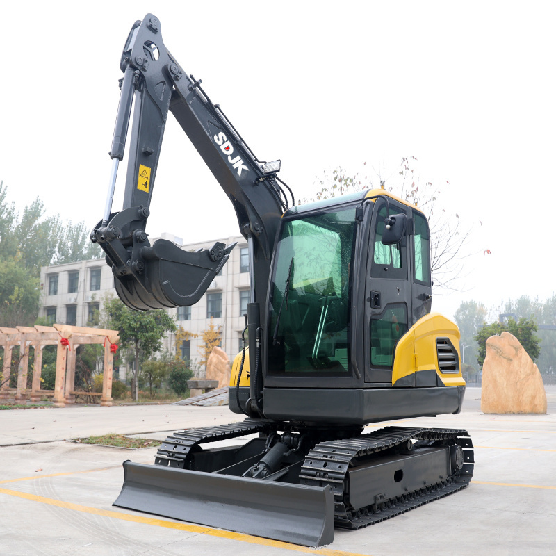 Hydraulic Crawler 4 Ton 5 Ton Mini Pelle Hydraulique Micro Digger Mini Excavator with 0.16 Cbm Bucket