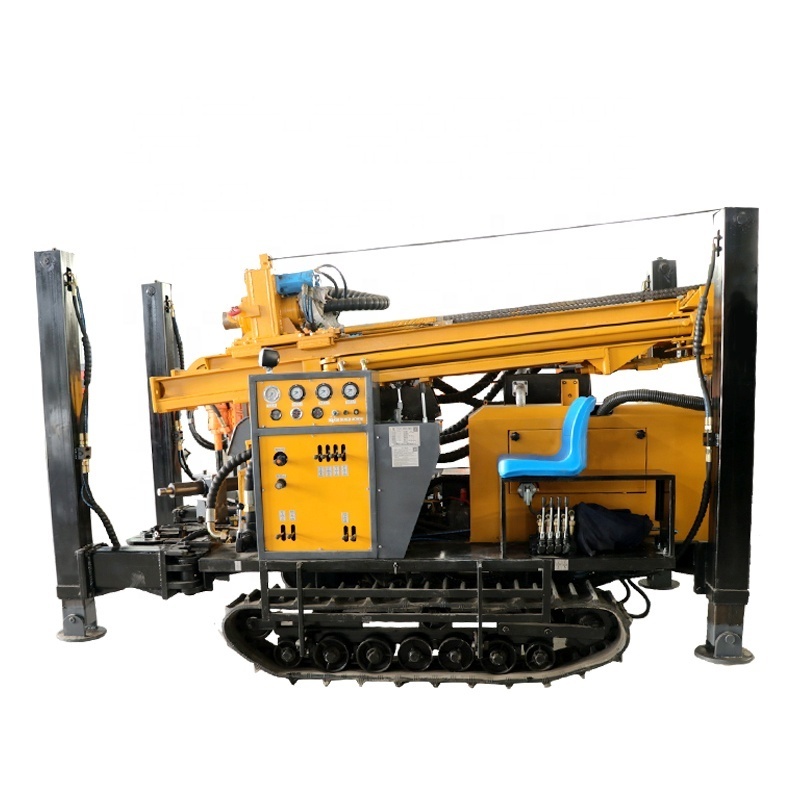 Good Price 200M Rotary Rig Drilling China Crawler Hydraulic Machine Water Well Drill Rig For Sale