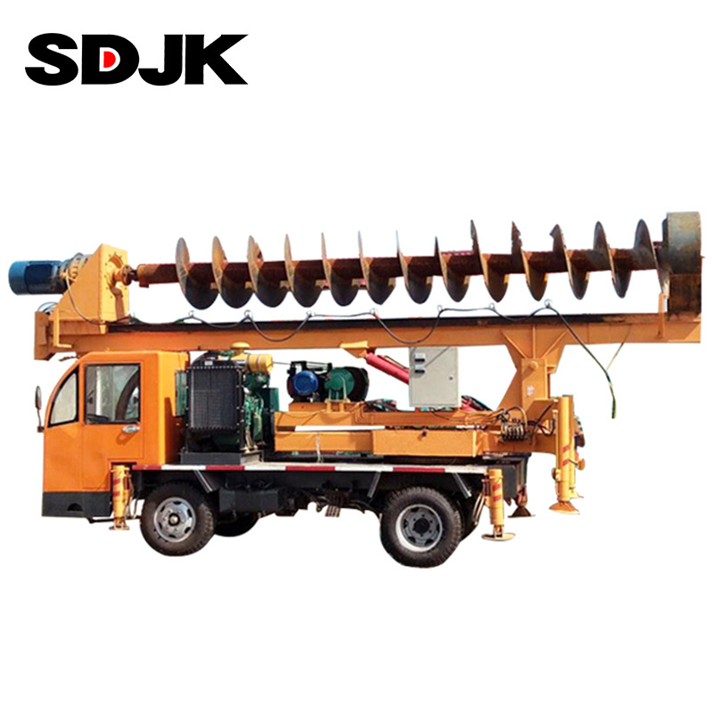 Tractor Installed Pole Digging Drop Hammer Pile Driver for sale