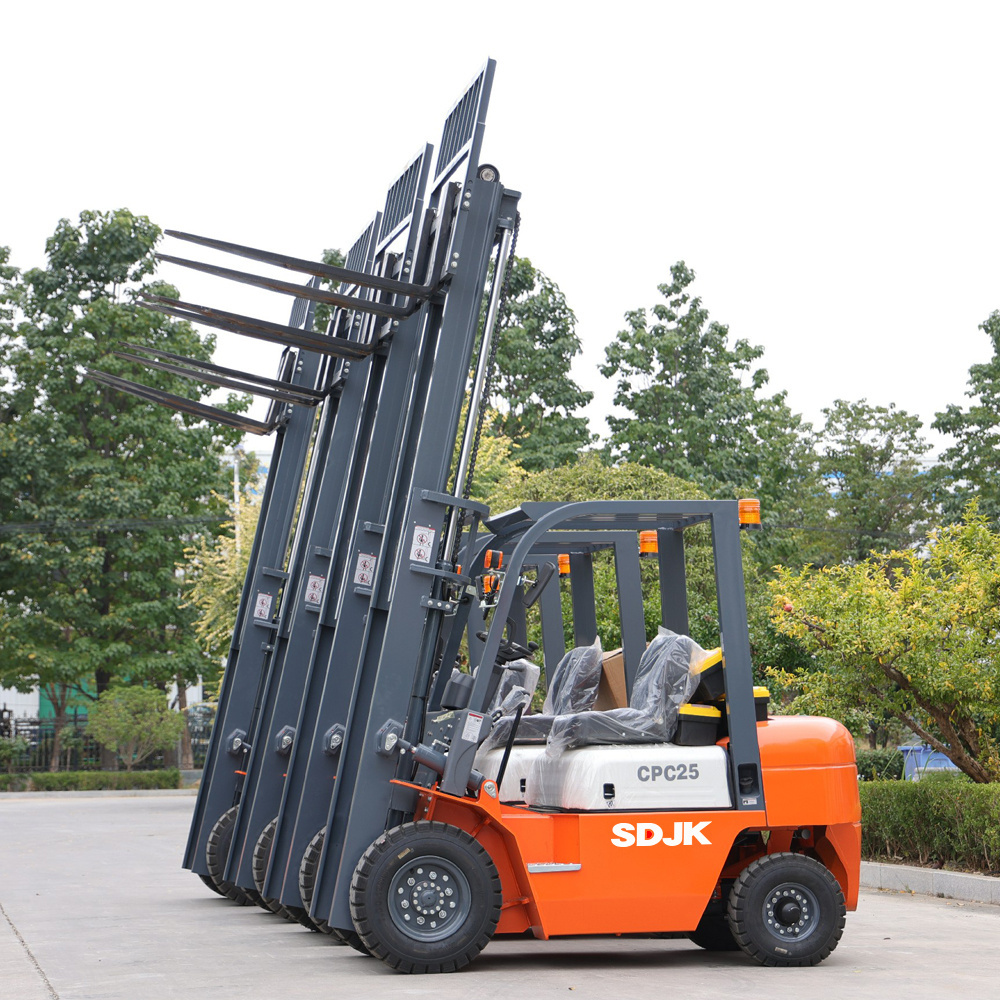 Chinese Supplier New Forklifts 2.5 ton 3 ton diesel multifunctional Mini Diesel Forklift Truck Price with Euro5/EPA