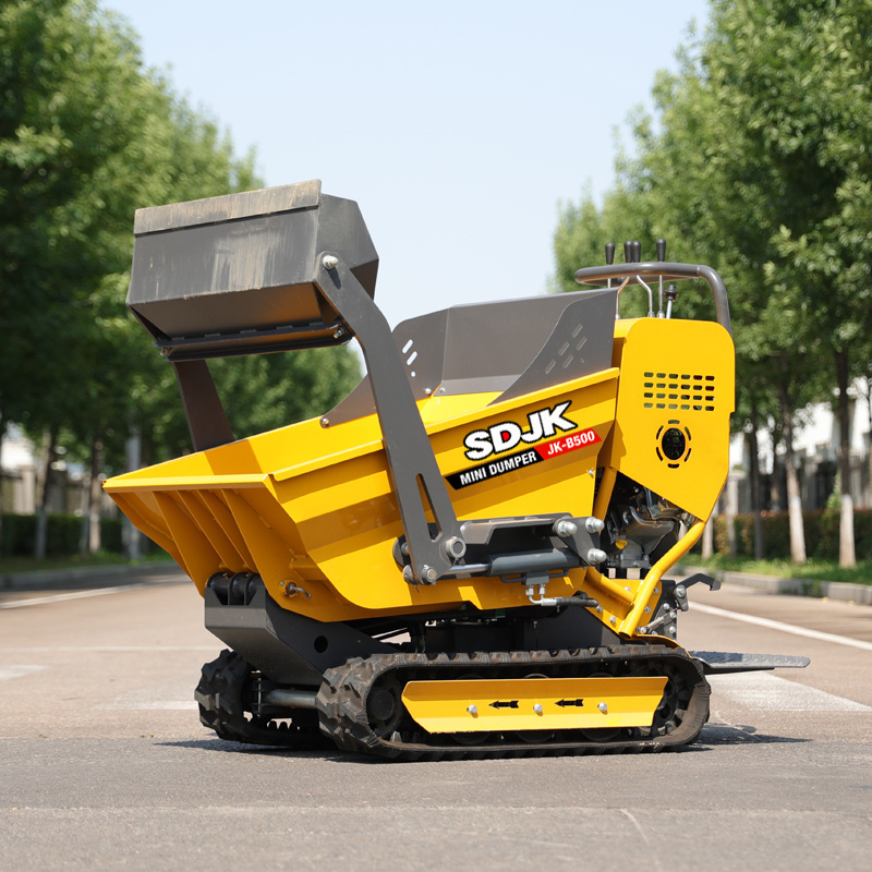 Hot Cheap Small Mini Dumper 500kg Portable Dumper Mini Transporter Construction Hydraulic Diesel Mini Dumper Truck