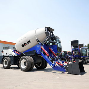 Hot Sale Self Loading Mixer Truck Diesel Power Options 1-4 Cubic Meter Mixing Capacity Transfer Concrete Mixer Truck With Pump