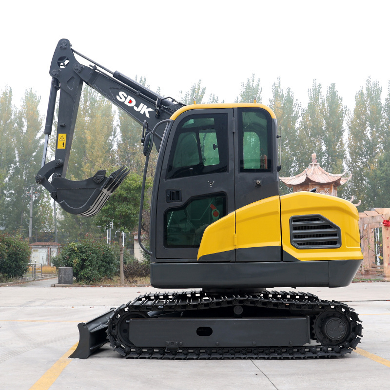 Hydraulic Crawler 4 Ton 5 Ton Mini Pelle Hydraulique Micro Digger Mini Excavator with 0.16 Cbm Bucket