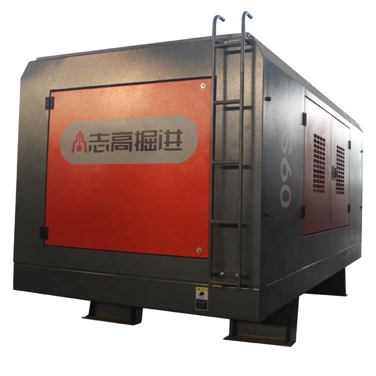 Diesel Engine Screw Air Compressor For water well drilling rig