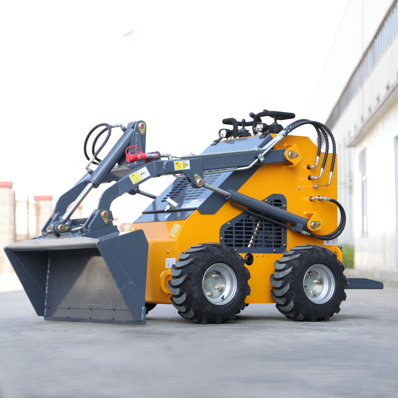 Free Shipping Cheap Epa Engine Wheel Loader Diesel mini skid steer track loader Mini Skid Steer Loader with track