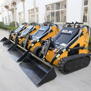 Free Shipping Skid Steer Loader Construction Machinery Epa Engine Loaders Mini Skid Steer Diesel Loader