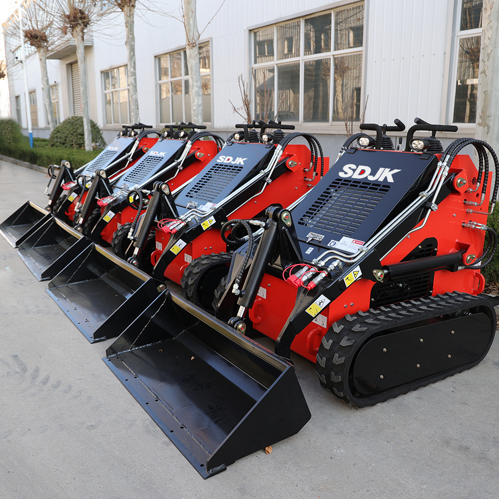 Free Shipping Cheap Epa Engine Wheel Loader Diesel mini skid steer track loader Mini Skid Steer Loader with track