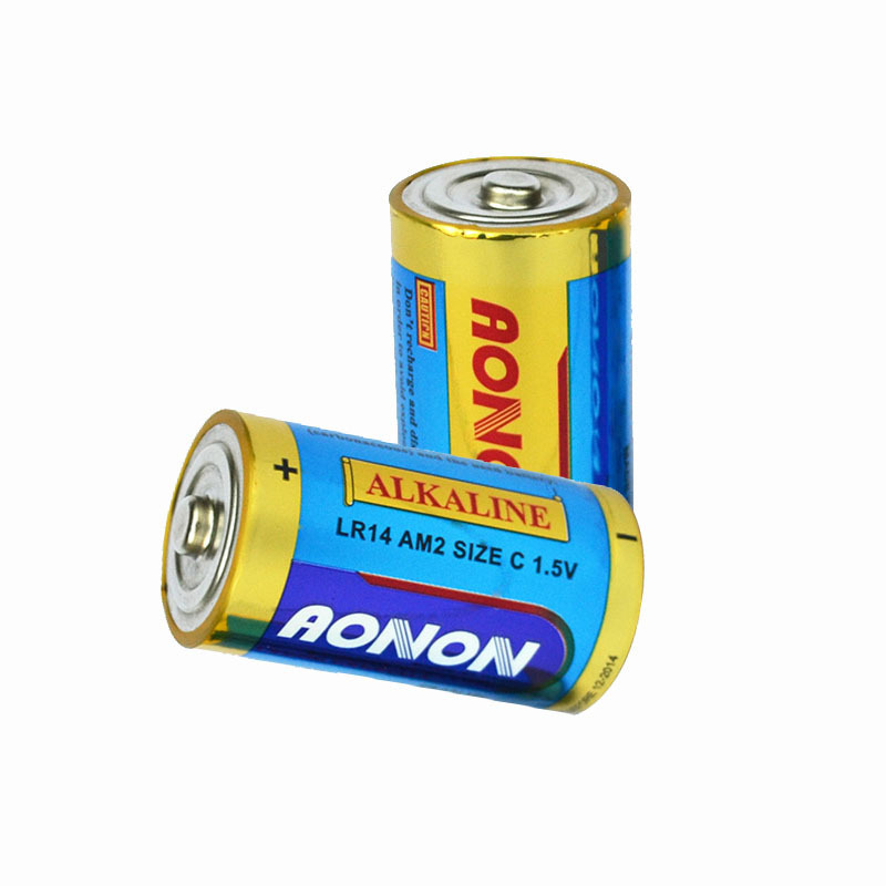 eco friendly battery LR14 alkaline battery C size 1.5v alkaline battery