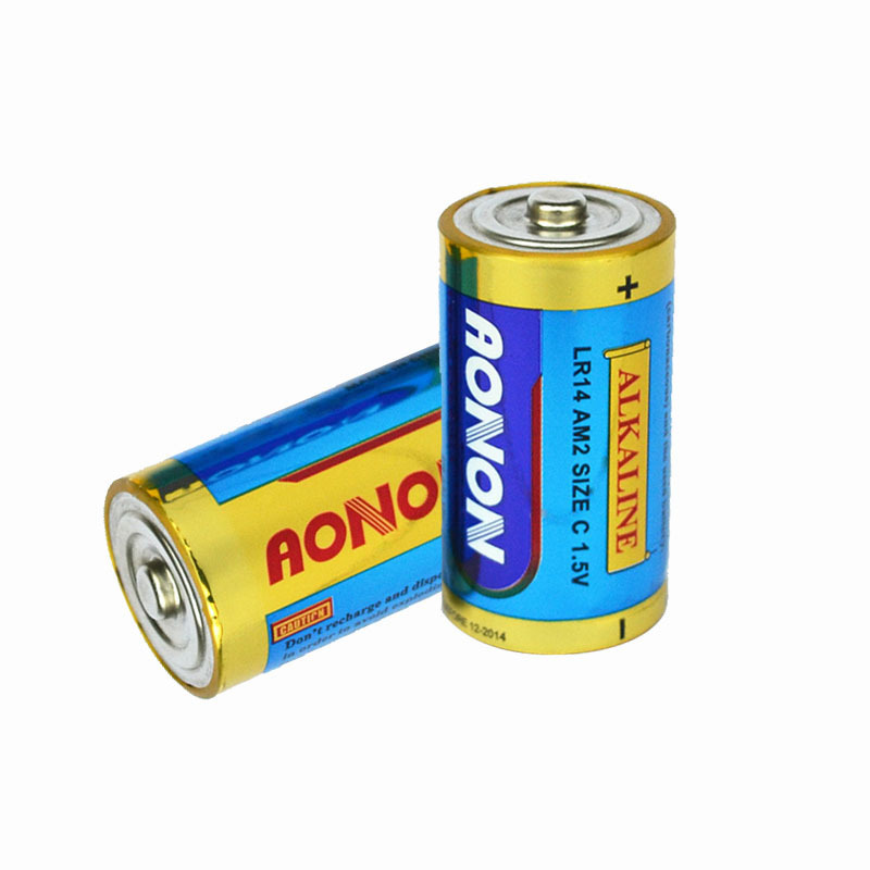 eco friendly battery LR14 alkaline battery C size 1.5v alkaline battery