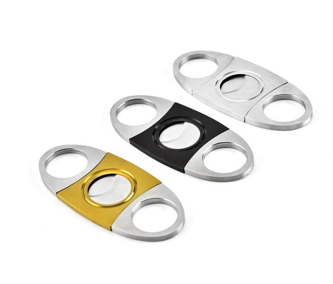 Stainless steel cigar cutter shears new design cigar scissor knife