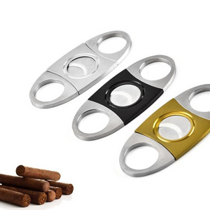 Stainless steel cigar cutter shears new design cigar scissor knife