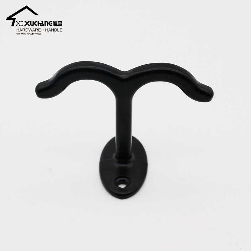 Top Sale Antique Home Decor Zinc Alloy Industrial Furniture Hardware Towel Black Coat Hook//