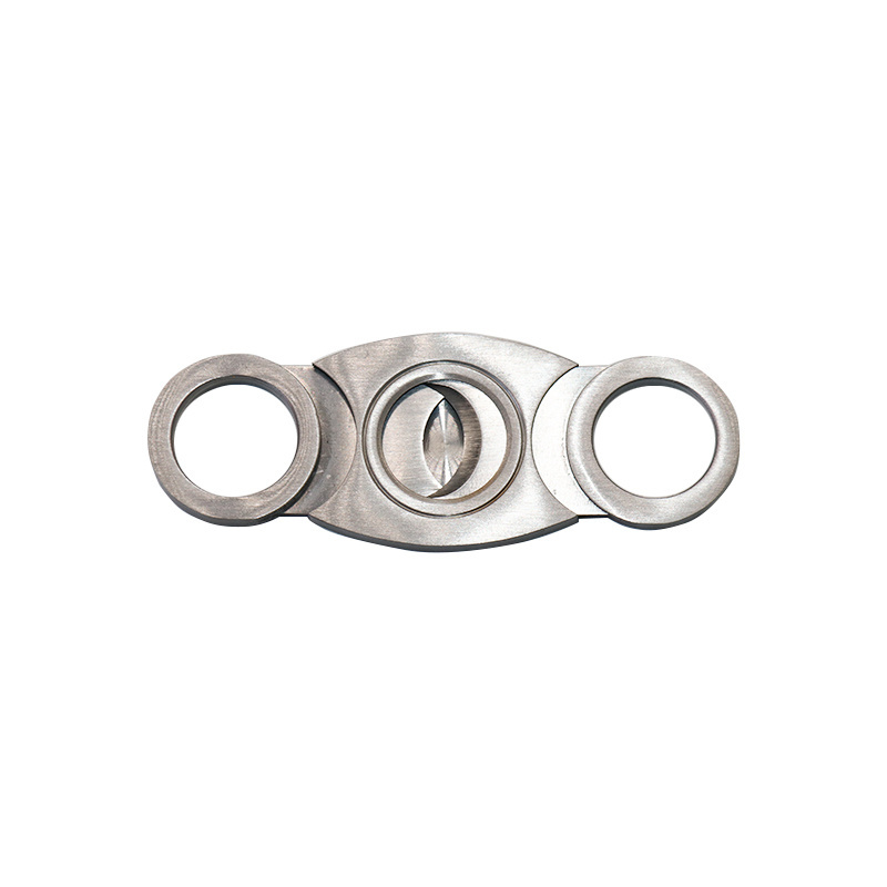 2022 style hot selling stainless steel new cigar cutter with lighter