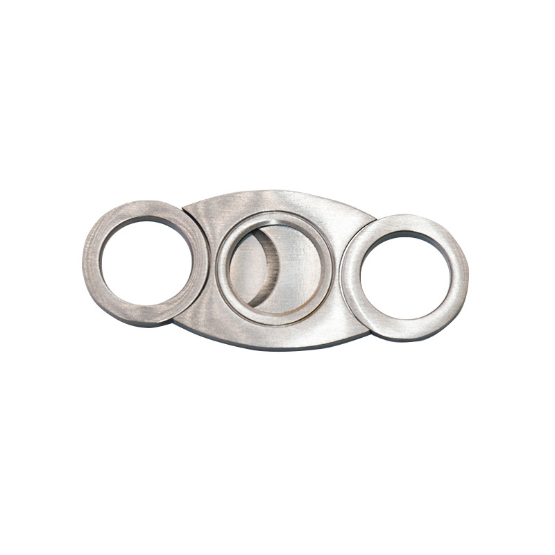 2022 style hot selling stainless steel new cigar cutter with lighter