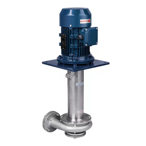 Electric Chemicals Transfer Pump Stainless Steel Centrifugal Vertical Pump