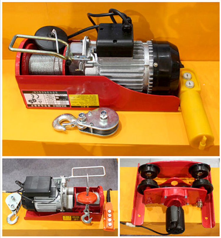 alibaba in spain electric mini crane with 12v winch motor and emergency stop winch