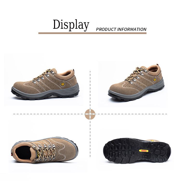 JIANKUN CE New competitive Industrial breathable Safety Work shoes for men steel toe Anti-Impact protection construction