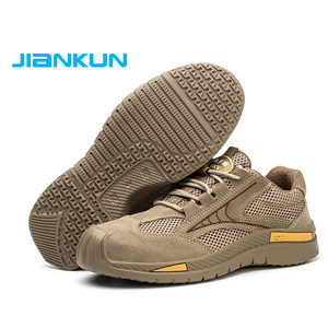 JIANKUN Unisex Men's 6KV Insulated Safety Shoes Fashionable non slip work shoes for men wide with steel Toe OEM