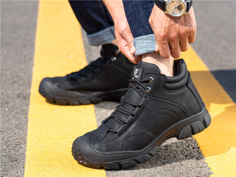 JIANKUN safety shoes for men Steel Toe Safety Boots Style Anti-Impact Protected with CE Certificate