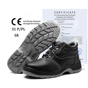 JIANKUN Cheap safety shoes CE S3 steel toe steel bottom anti-smashing anti-puncture cheap high quality work shoes