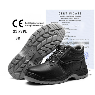 JIANKUN Cheap safety shoes CE S3 steel toe steel bottom anti-smashing anti-puncture cheap high quality work shoes